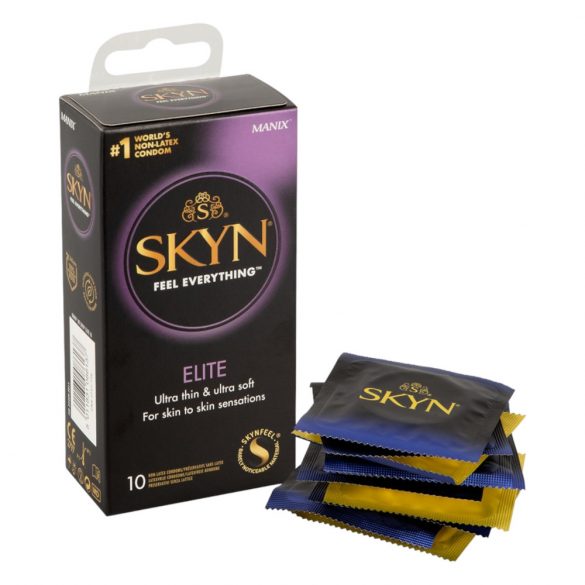 Manix SKYN Elite - ultracienkie prezerwatywy bez lateksu (10 sztuk) 