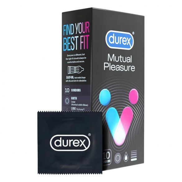 Durex Mutual Pleasure - prezerwatywy opóźniające (10 sztuk)