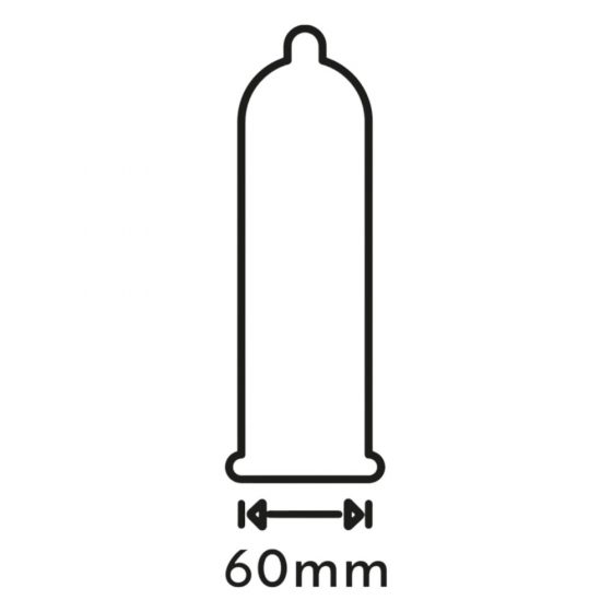 Secura Padlijanan - bardzo duża prezerwatywa - 60 mm (100 sztuk)