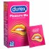 Durex Pleasure Me - prążkowane i punktowane prezerwatywy (10 sztuk)