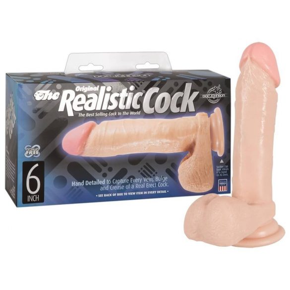 Realistyczne dildo - wielofunkcyjne (20 cm) 