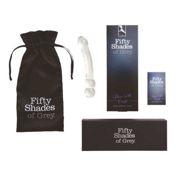 Fifty Shades of Grey - Doprowadź mnie do szaleństwa szklany dildo 