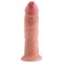 Król Cock 9 - realistyczny dildo z przyssawką (23cm) - naturalny