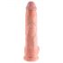 Król-Kutas 10 z jądrami duży dildo (25 cm) - naturalny