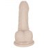 You2Toys - Silikonowy dildo z przyssawką - mały (naturalny)