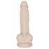 You2Toys - Silikonowy dildo z przyssawką - średni (naturalny)