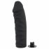 You2Toys - Silicone Strap-On - Strap-on Dildo (czarny) 