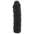 You2Toys - Silikonowe Strap-On - zakładany dildo (czarny)