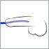 You2Toys - DILATOR - niebieski silikonowy zestaw dildo do rozszerzania cewki moczowej (3szt.)