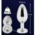 You2Toys - Sextreme - stalowy korek analny (2,4 cm)