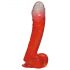 Jolly Dildo (17 cm) - czerwony