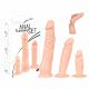 You2Toys - Trening analny - realistyczny zestaw dildo - 3 sztuki (naturalny) 