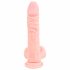 Medical - dildo z silikonu medycznego (21 cm) - naturalne 