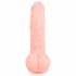 Medical - dildo z silikonu medycznego (20 cm) - naturalne 