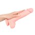 Medical - dildo z silikonu medycznego (24 cm) - naturalne 