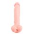 Medical - dildo z silikonu medycznego (24 cm) - naturalne 