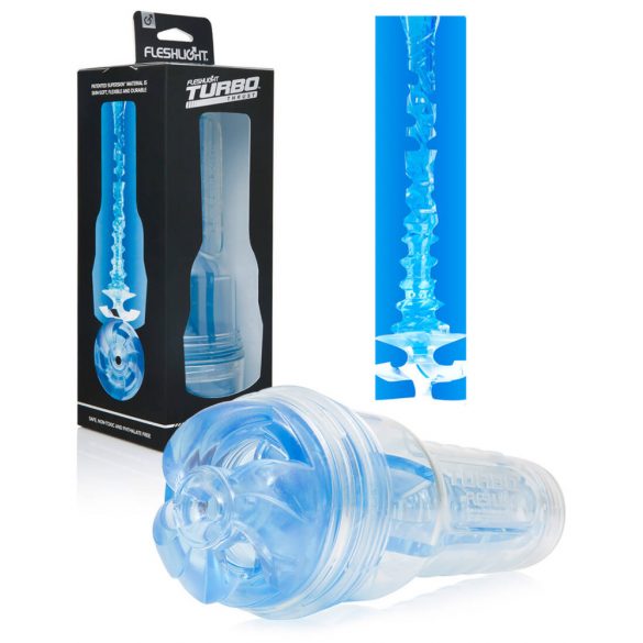 Fleshlight Turbo Thrust - masturbator ssący (niebieski) 