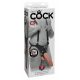 King Cock Strap-on 12 - sztap-on dildo z uprzężą (30 cm)