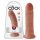 Dildo King Cock 8 (20 cm) - ciemny naturalny 