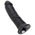 Król Cock 8 dildo (20 cm) - czarny