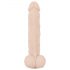 Nature Skin - realistyczny dildo z przyssawką - naturalny (duży)