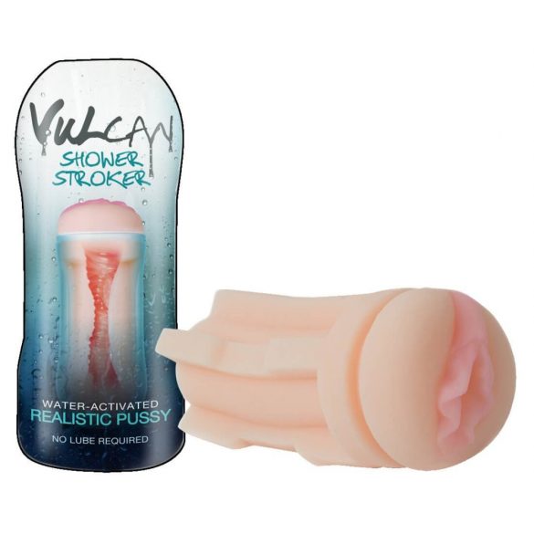 Vulcan Shower Stroker - realistyczna pochwa (naturalna) 