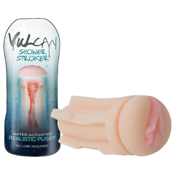 Vulcan Shower Stroker - realistyczna pochwa (naturalna) 