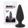 Black Velvet Heavy - dildo analne 40 g (czarne) 