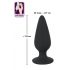 Black Velvet Heavy - dildo analne 40 g (czarne) 