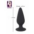 Black Velvet Heavy - dildo analne 40 g (czarne) 