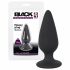 Black Velvet Heavy - dildo analne 75 g (czarne) 