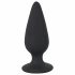 Black Velvet Heavy - dildo analne 75 g (czarne) 