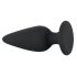 Black Velvet Heavy - dildo analne 75 g (czarne) 