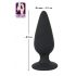 Black Velvet Heavy - dildo analne 75 g (czarne) 