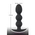 Black Velvet Heavy - 145g kuliste dildo analne (czarne) 