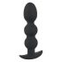 Black Velvet Heavy - 145g kuliste dildo analne (czarne) 