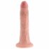 Dildo King Cock 7 (18 cm) - naturalne 