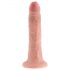 Król Cock 7 dildo (18 cm) - naturalny