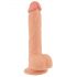 realistixxx - realistyczny dildo z przyssawką (22 cm) - naturalny