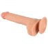 realistixxx - realistyczny dildo z przyssawką (22 cm) - naturalny