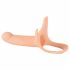 You2Toys - Strap-on hollow dildo (duży) - naturalny 