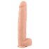 realisticixxx Giant 3XL - tapadotaped realistyczne duże dildo (42 cm) - naturalne 