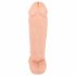 realisticixxx Giant 3XL - tapadotaped realistyczne duże dildo (42 cm) - naturalne 