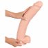 realisticixxx Giant 3XL - tapadotaped realistyczne duże dildo (42 cm) - naturalne 