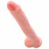 King Cock 14 duże dildo z jądrami (35 cm) - naturalne 