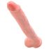 Król Cock 14 wielki dildo z jądrami (35cm) - naturalny