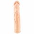 You2Toys - Silikonowy przedłużacz penisa (naturalny) - 19 cm 