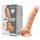 Silexd 7 - dildo z przyssawką - 17,5 cm (naturalny)