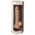 Silexd 7 - przyssawkowy dildo - 17,5cm (naturalny)