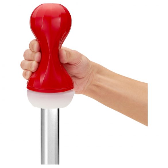 TENGA Air-Tech Squeeze Regular - masturbator ssący (czerwony)